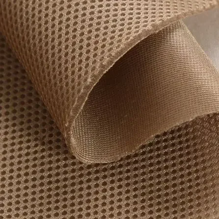Factory Customize 3d Air Mesh Fabric Sandwich Breathable 100% Polyester Woven Plain Comfortable Textile for Shoes