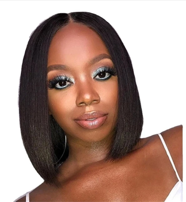 Hot Wholesale Adjustable Short Bob Wig Bobo Virgin Heat Resistance Short Wigs Synthetic Hair Wigs For Women