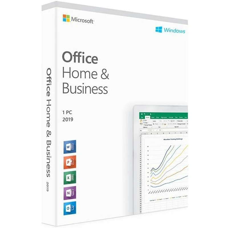 Телефон Microsoft Office 2019, домашний и деловой телефон, активированный розничный ключ для ПК, офис 2019 HB, телефонный ключ