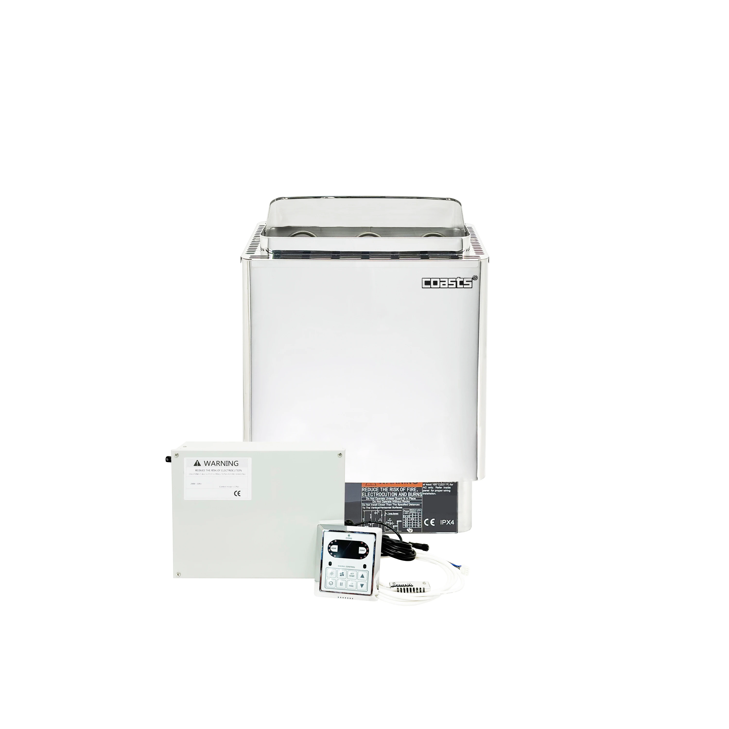 Keya Good Quality Save Energy White Sauna Stove Long Life White Electric Sauna Heater With External Digital Controller