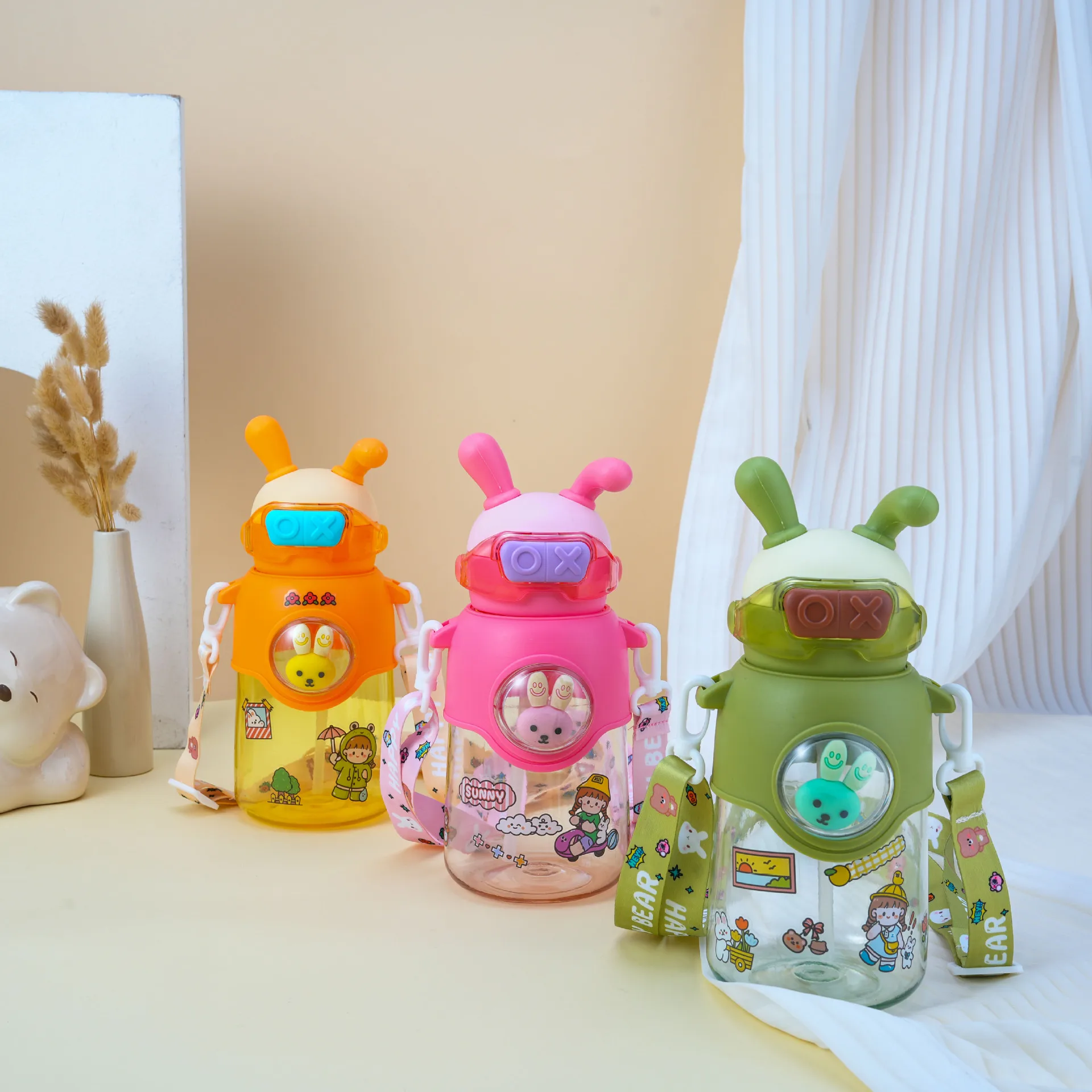 2024 new model  eco-friendly funny nice water bottle for school  kids