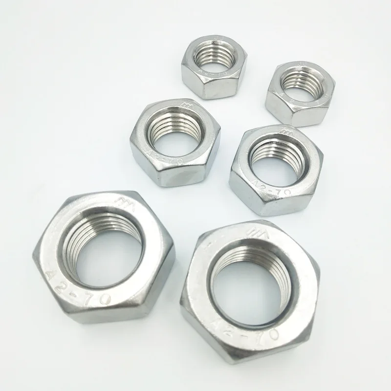 High Quality Nut Wholesale 8.8 Grade Galvanized Carbon Steel M8 Hex Nut