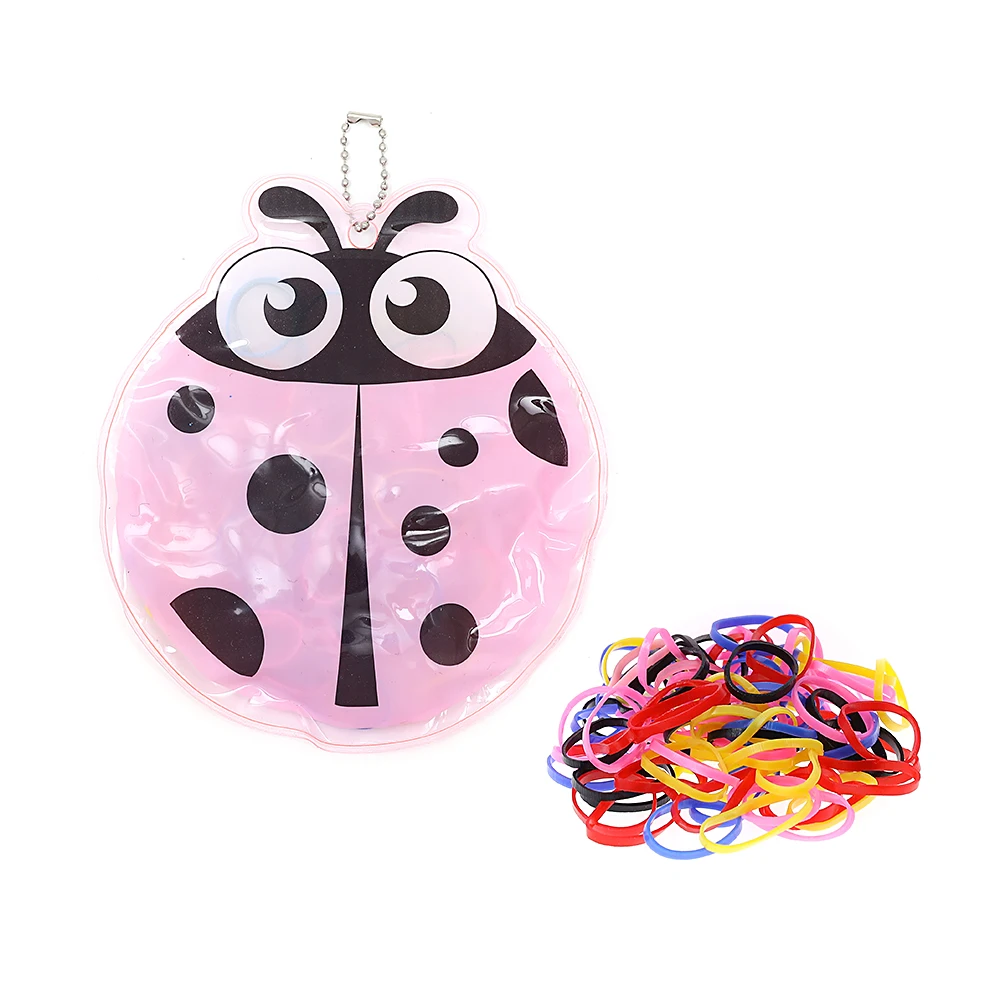 
The beetles package TPU hair plastic rubber band 