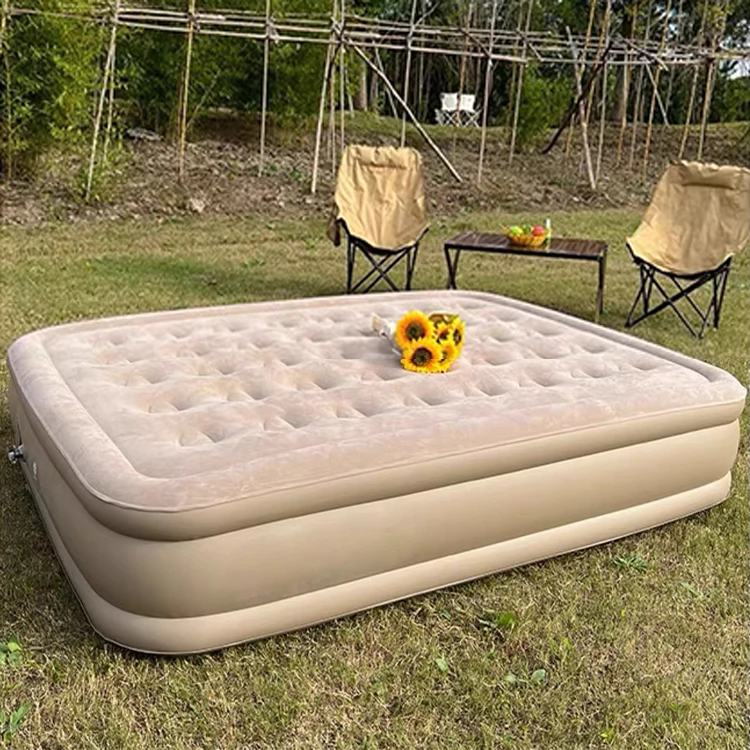 Camping Self inflating Mattress Inflatable Air Bed with Built-in Rechargeable Pump