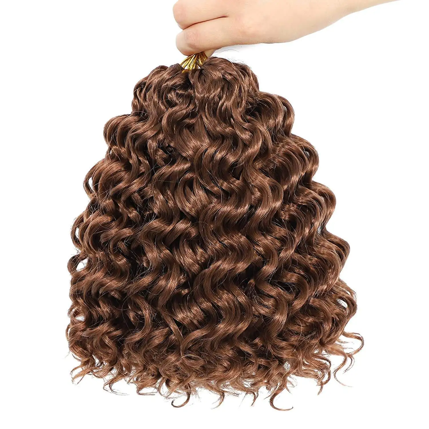Ocean Wave Crochet Hair gogo curl Crochet Braids Deep Twist Synthetic Braiding Hair Extensions