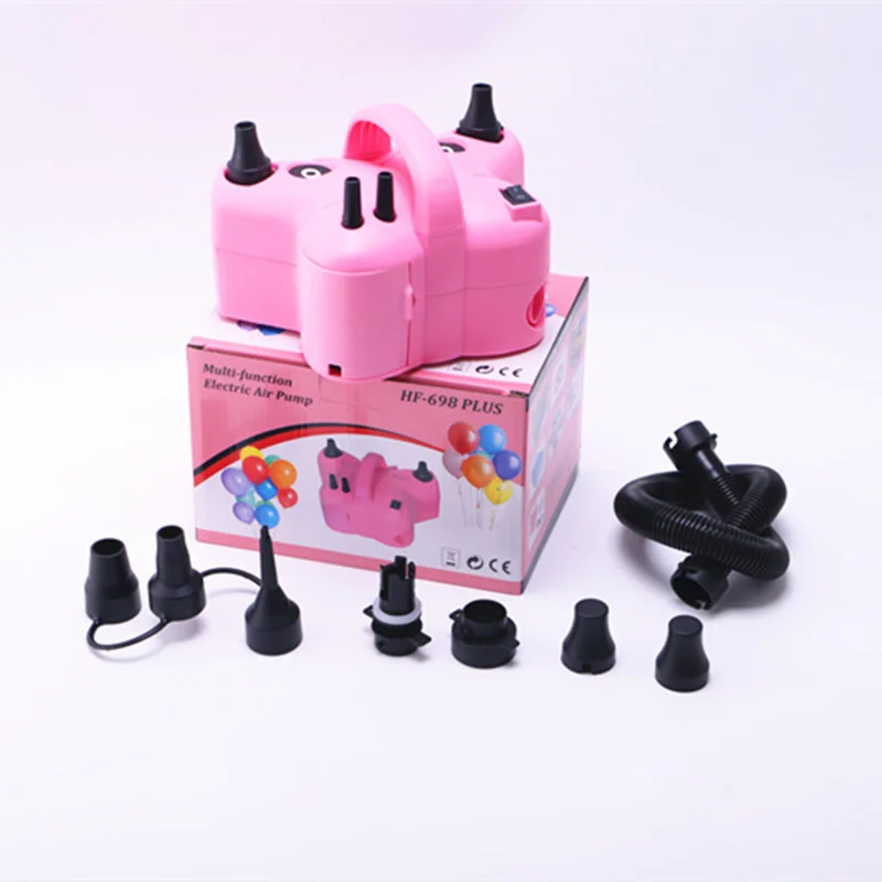 Electric Balloon Inflator Pump Birthday Party Supplies Portable Air Blower for Fast&Easy Bulk