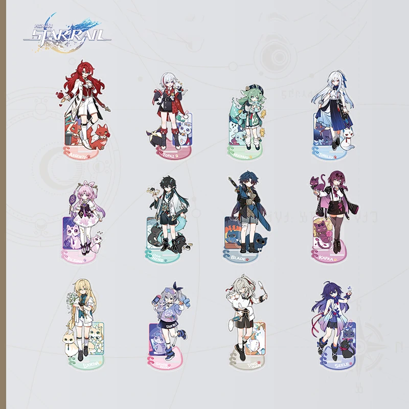 Officially Licensed Honkai:Star Rail Blade Anime Acrylic Stand Genuine Product Honkai Star Rail Small Acrylic Figure Anime Stand