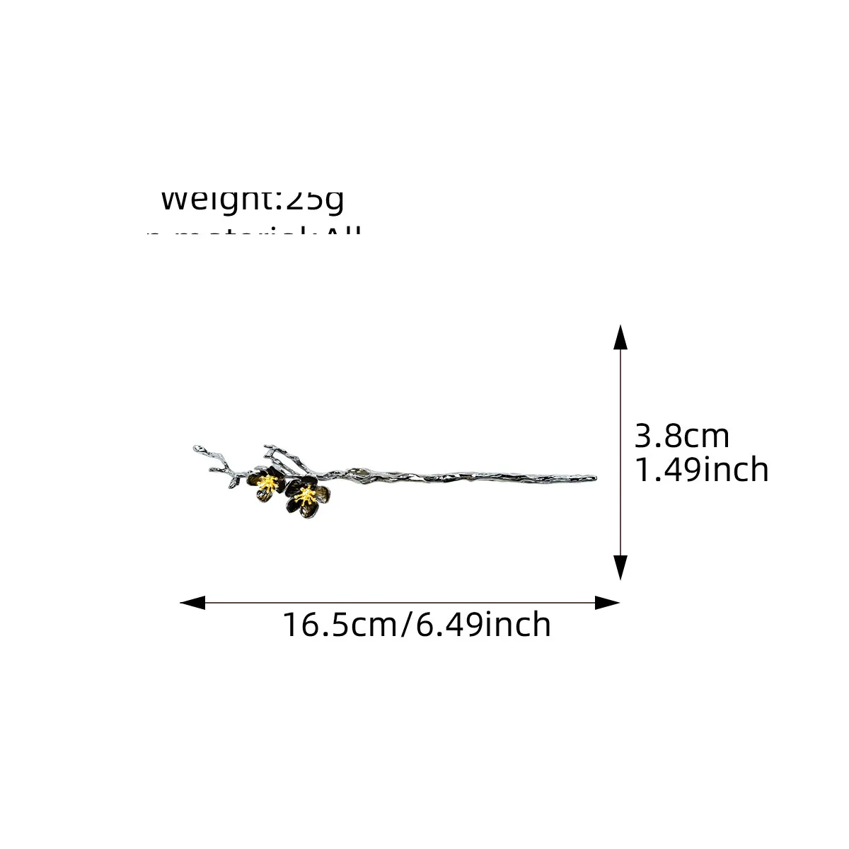 PDANY Factory High End Customized Antique Tassel Hairpin New Chinese Style Antique Clothing Versatile Hair Accessories Hairpin