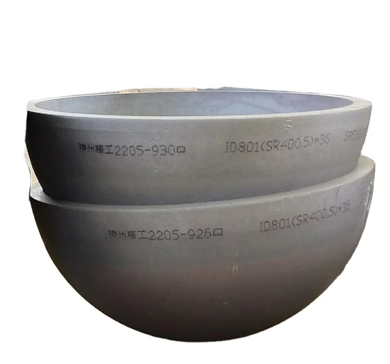 Торисферическая головка из углеродистой стали