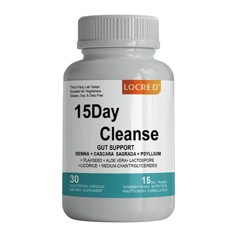 Manufacturer 15 Day Colon Cleanser Detox Detox Cleanse Diet Pills Colon Cleanse Capsules For Digestive Supplements