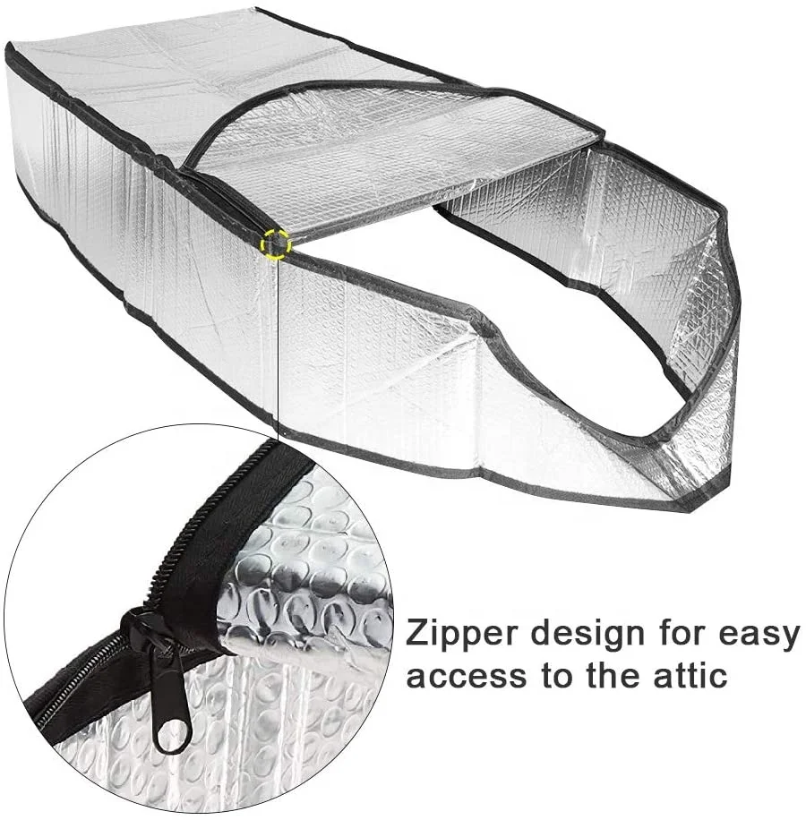 Attic Stairway Cover Fire Proof Attic Stairs Insulator for Pull Down Stair with Easy Installation Attic Ladder Cover