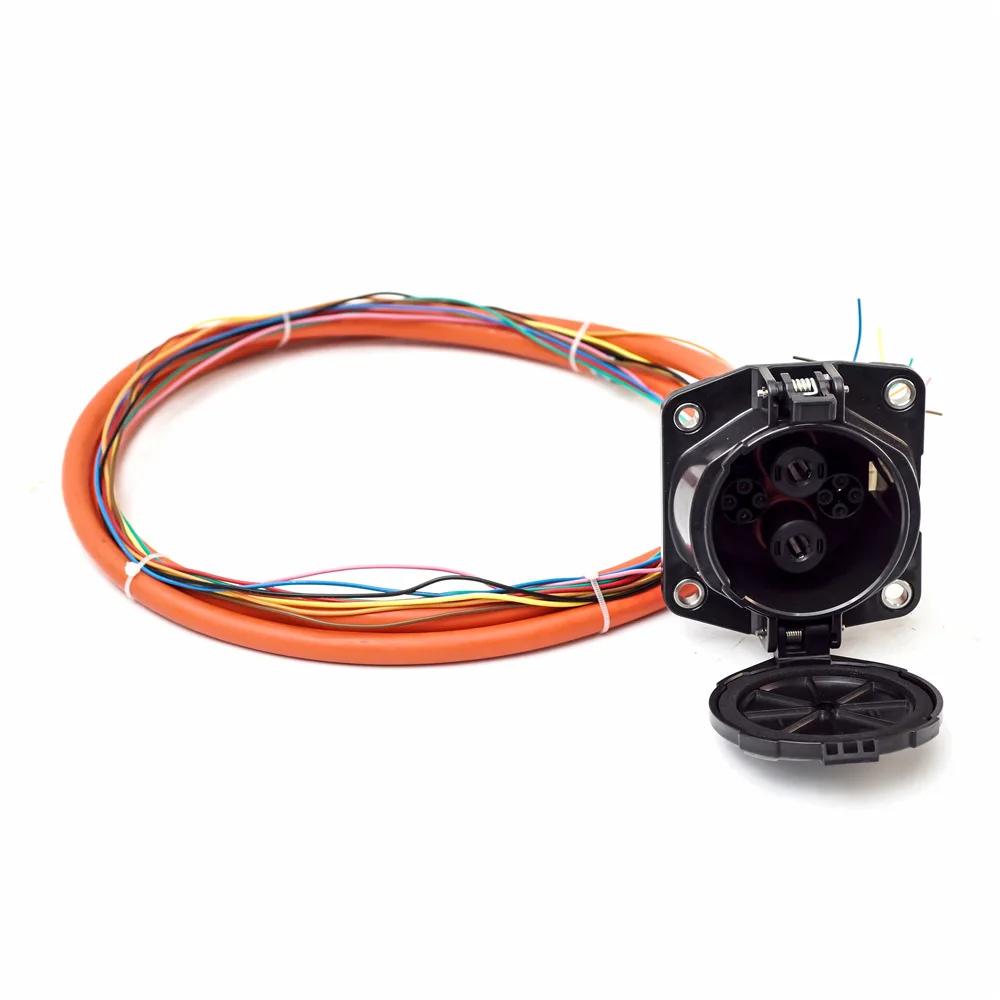 80A DC 1000V 50 кВт CHAdeMO Входная розетка с кабелем 0,5 м