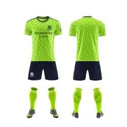 2022 Hot Sell Custom Club Football Uniform Top High Quality Comfortable Men Soccer Jersey