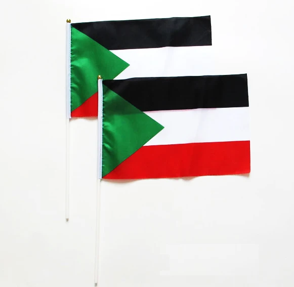 Wholesale custom hand waving held flag, promotional hand flag, mini country flags