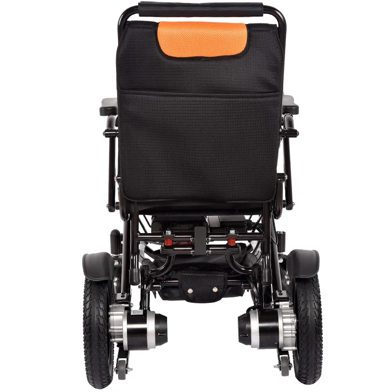 2022 High Quality Sports Electric Wheelchair Black Lightweight Luxury Seats Ultralight Wheelchair Folding Electric Wheelchair