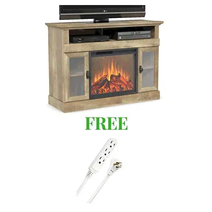 Latest Version Design Multi Function Living Room Furniture Tv Cabinet Stands With Electric Fireplaces