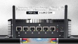 HYSTOU 6 Lan 12V Cheap Price Celeron 2955U Win 7 10 Linux Cloud Compute Servers Firewall Mini Server Pc