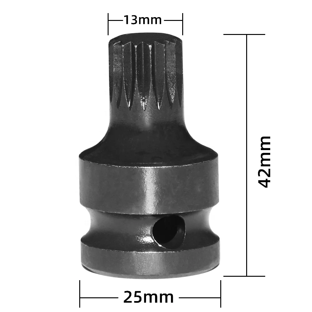 16 Point Internal Screw Flower Socket Removal Tool Special Socket Wrench Car Seat Disassembly Tool for BMW X7