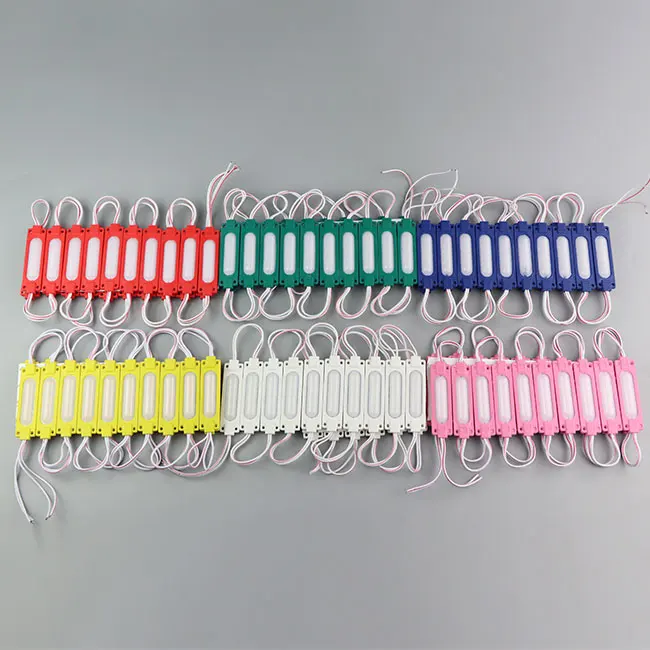 Sign 2W Light Box Modules China Sigal Colour Ip67 Signboard Injection Cob Dc 24V 12V Led Module