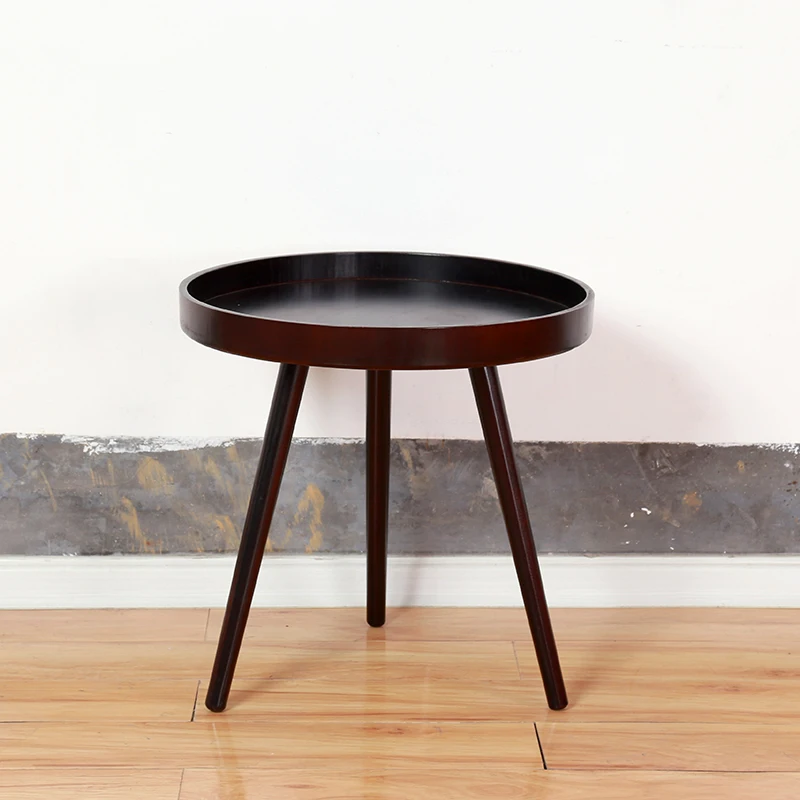 wholesale 100% bamboo modern Home Decor Coffee & Tea round Table for Living Room