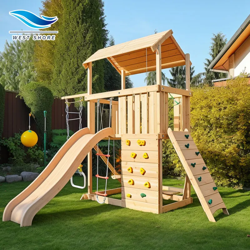 High Quality School Children Toddler Toy Big Slide Outdoor Playground For Sale Playground Slide With Climbing Swing