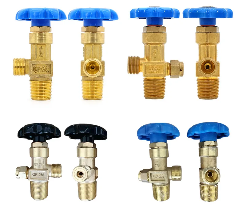 Gas cylinder valve QF-2C carbon dioxide brass valve for oxygen cylinder gas valve industrial and LPG gases brass regulator