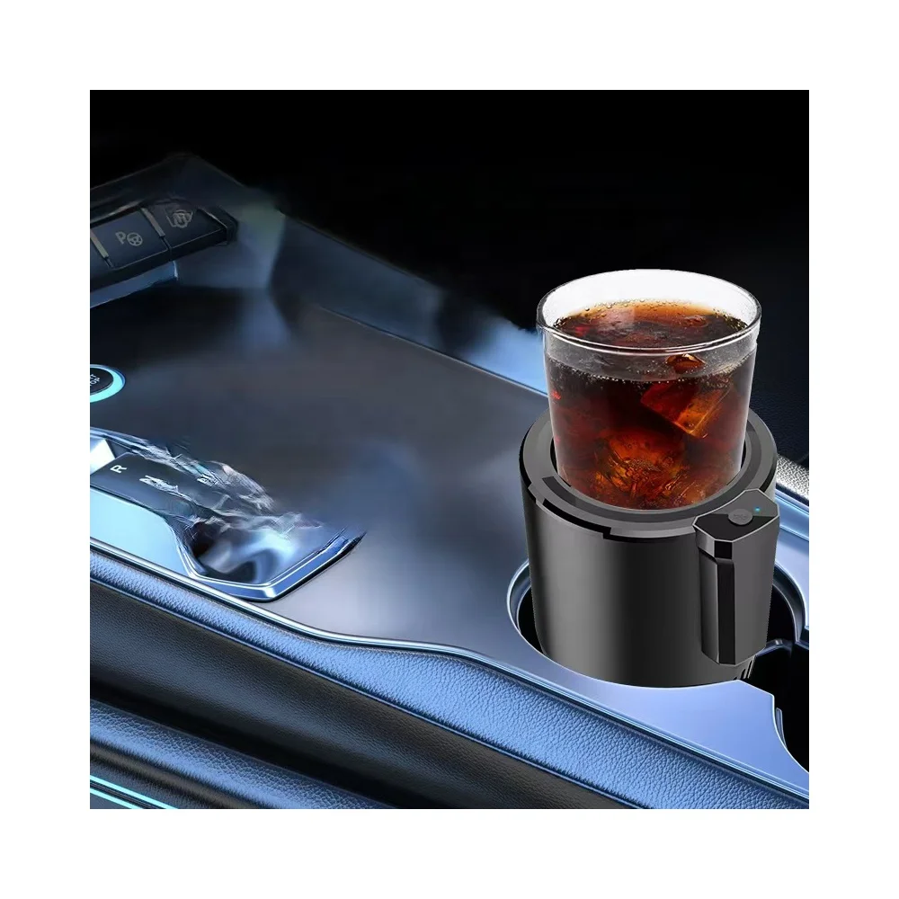 DC 12V Travel Stainless Steel Smart Cup Innovative Intelligence Holder Warmer And Cooler Electric Heating Cup Car  for car