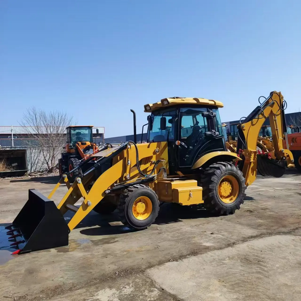 New 420 backhoe loader excavator price Tractor excavator loader
