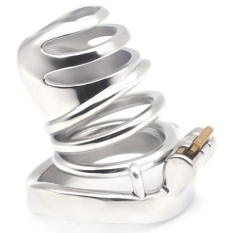 FRRK-14 Long Penis Tube Sleeve Metal Male Chastity Cage Device Erotic Toys Sex Tooys Adult Supplies Cock Rings Sexshop for Men