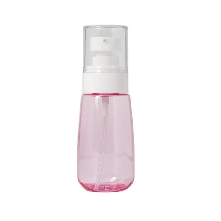 60ml  transparent plastic lotion pump bottle portable
