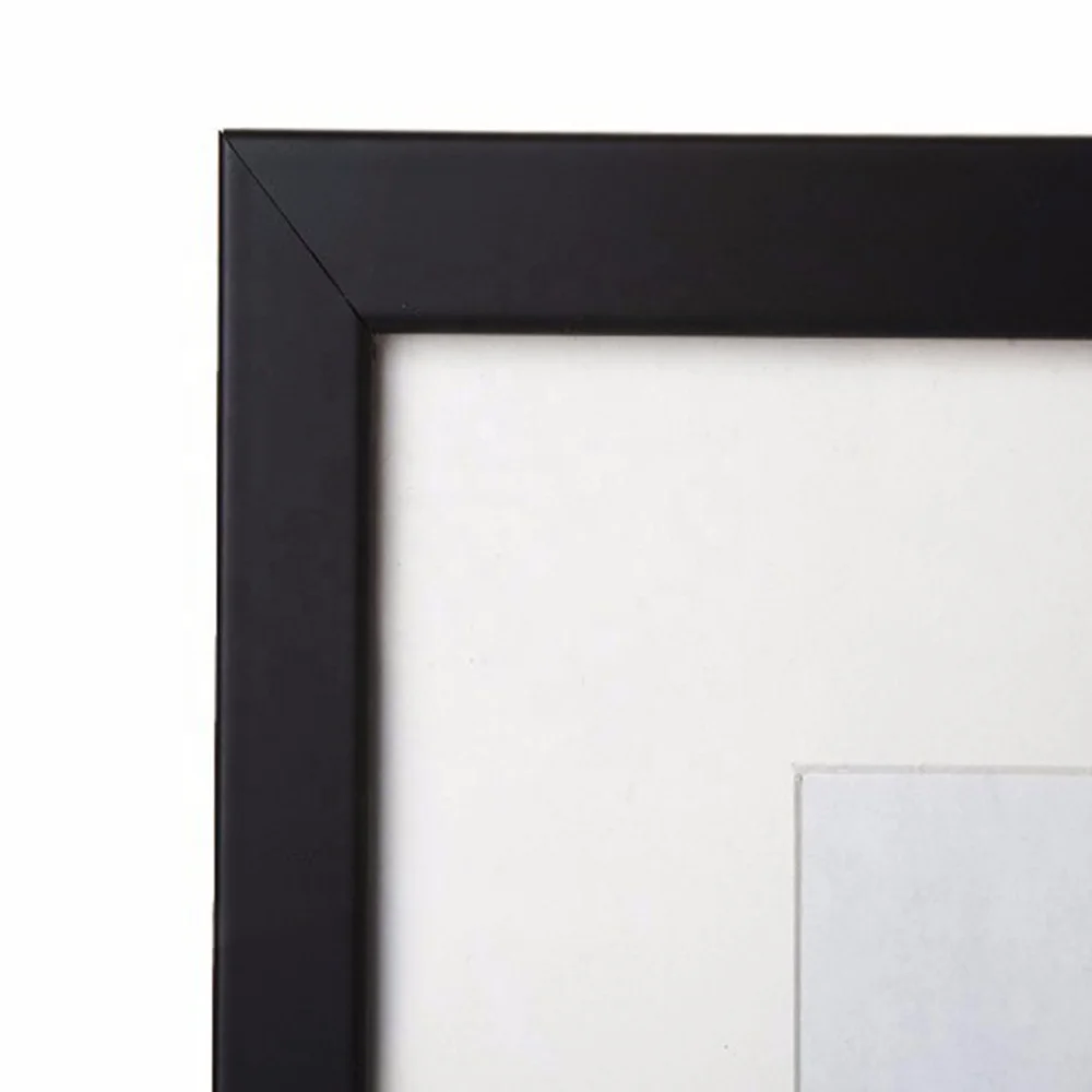 
Sunbow 11x14 Black Wood Top Quality Picture Frame Wall Hanging To Display 8x10 Photo With Mat 