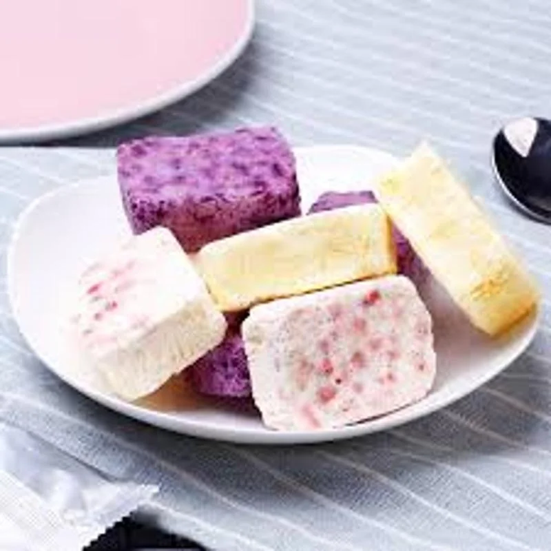 Healthy snacks good quality Freeze Dried yogurt cube