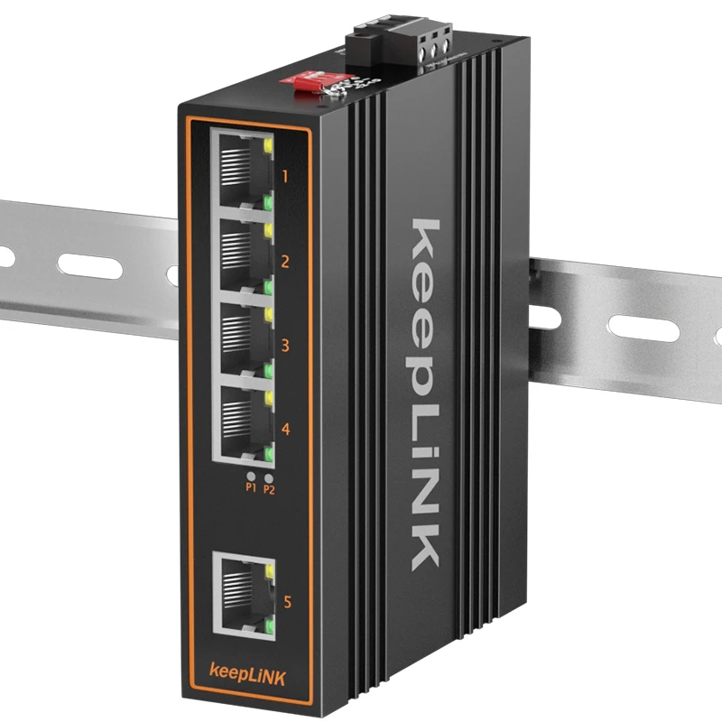 Hot Sale Unmanaged 5 port 10/100M PoE Mini Ethernet Industrial Network Switch