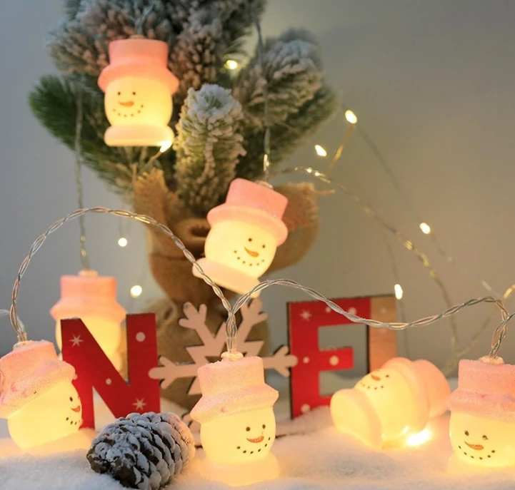 Wholesale Christmas tree handing decoration lights garden party decor water proof LED string lights 3M 20 lights CHL001014