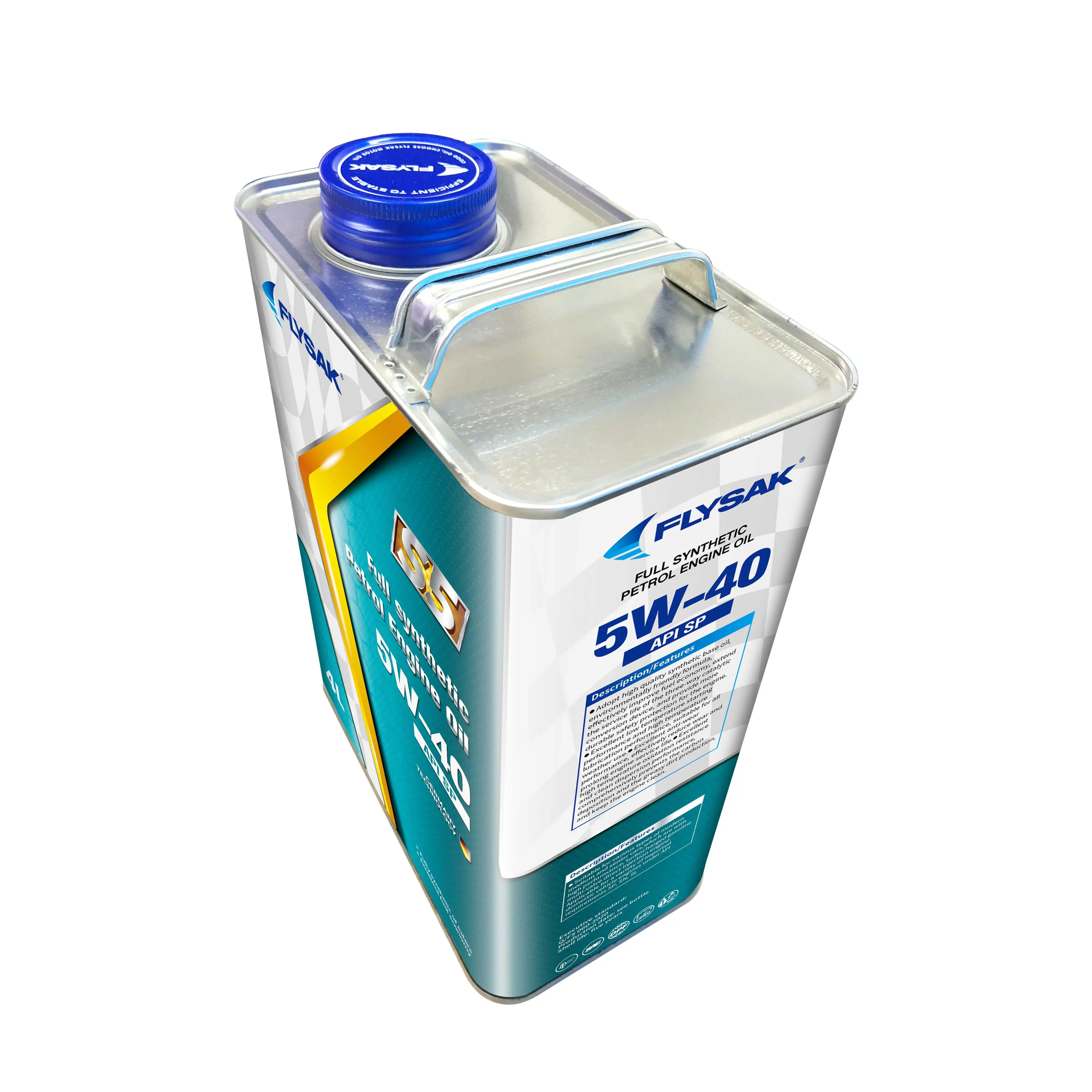 Wholesale Top Grade Automotive Lubricant Motor Oil 4 liter Fully Synthetic Gasoline Engine Oil SP 5W-40