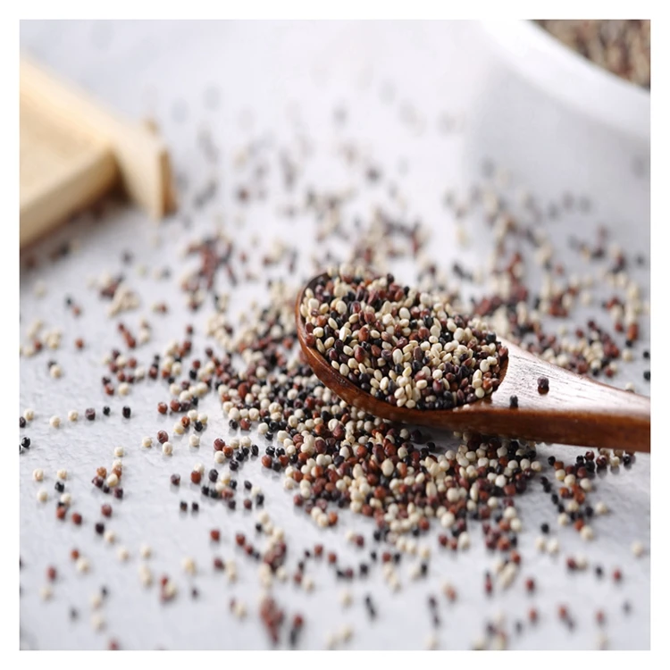  Proper Price Top Quality Protein Black White Red Quinoa with Mixed Tricolor Grain