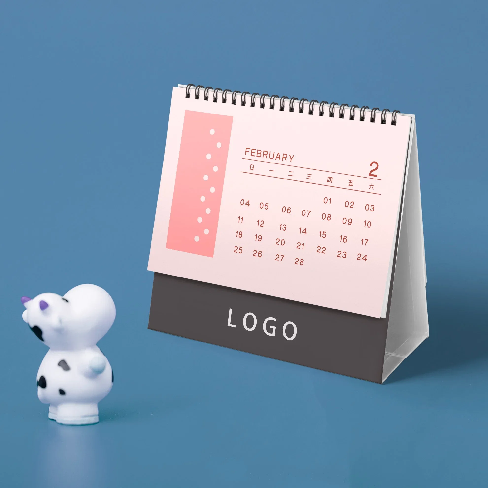 creative stand suppliers with penholder flip gold month daily shapes story affirmation designed large wall desk calendar covers