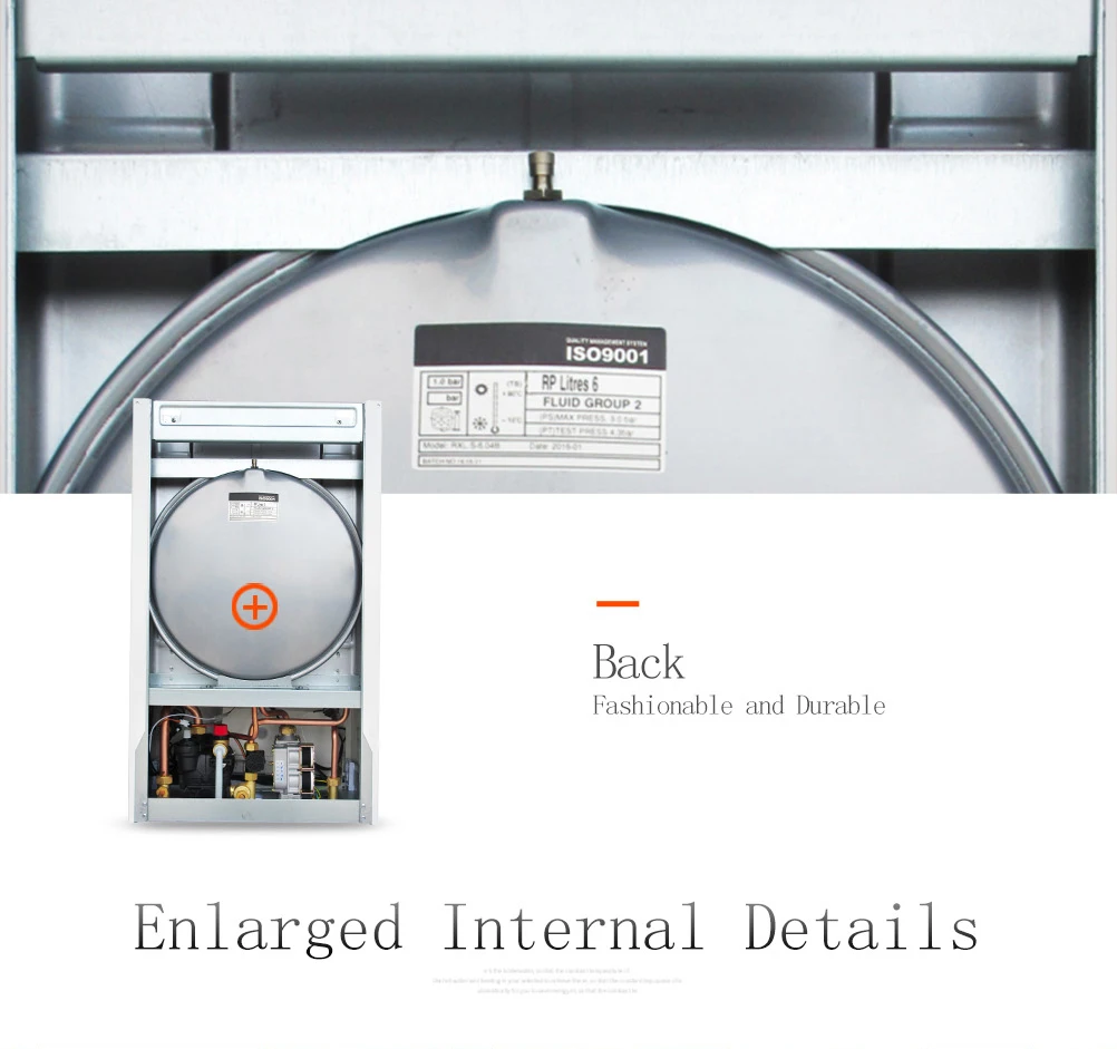 20KW Wall mounted Indoor Heating Traditional Gas Water Heater Hot Heater Electric Indoor Gas Boilers