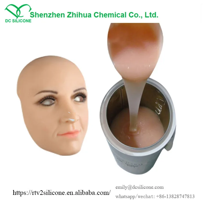 flesh tone platinum food grade silicone rubber for life casting rtv2 silicone for silicone sextoy