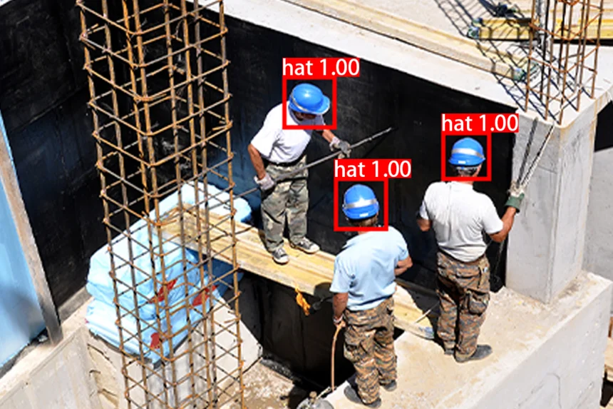 AI helmet recognition camera ai camera detection