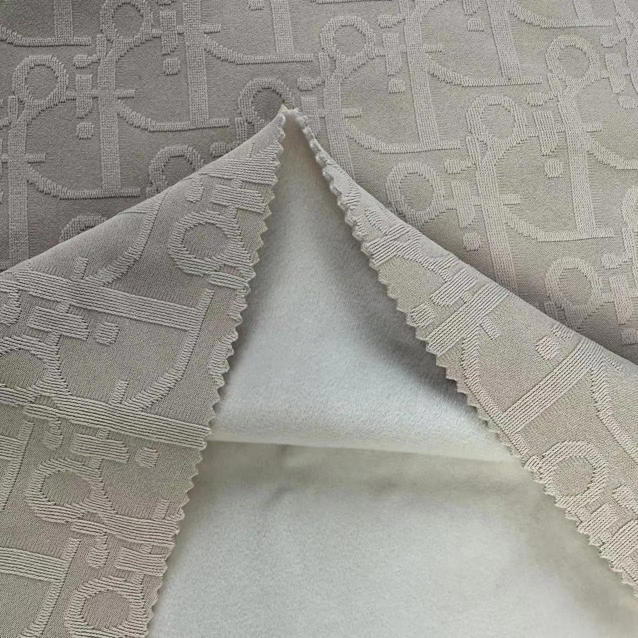 best price cool silk cotton bonding with oli velvet  95% polyester 5% spandex for garments