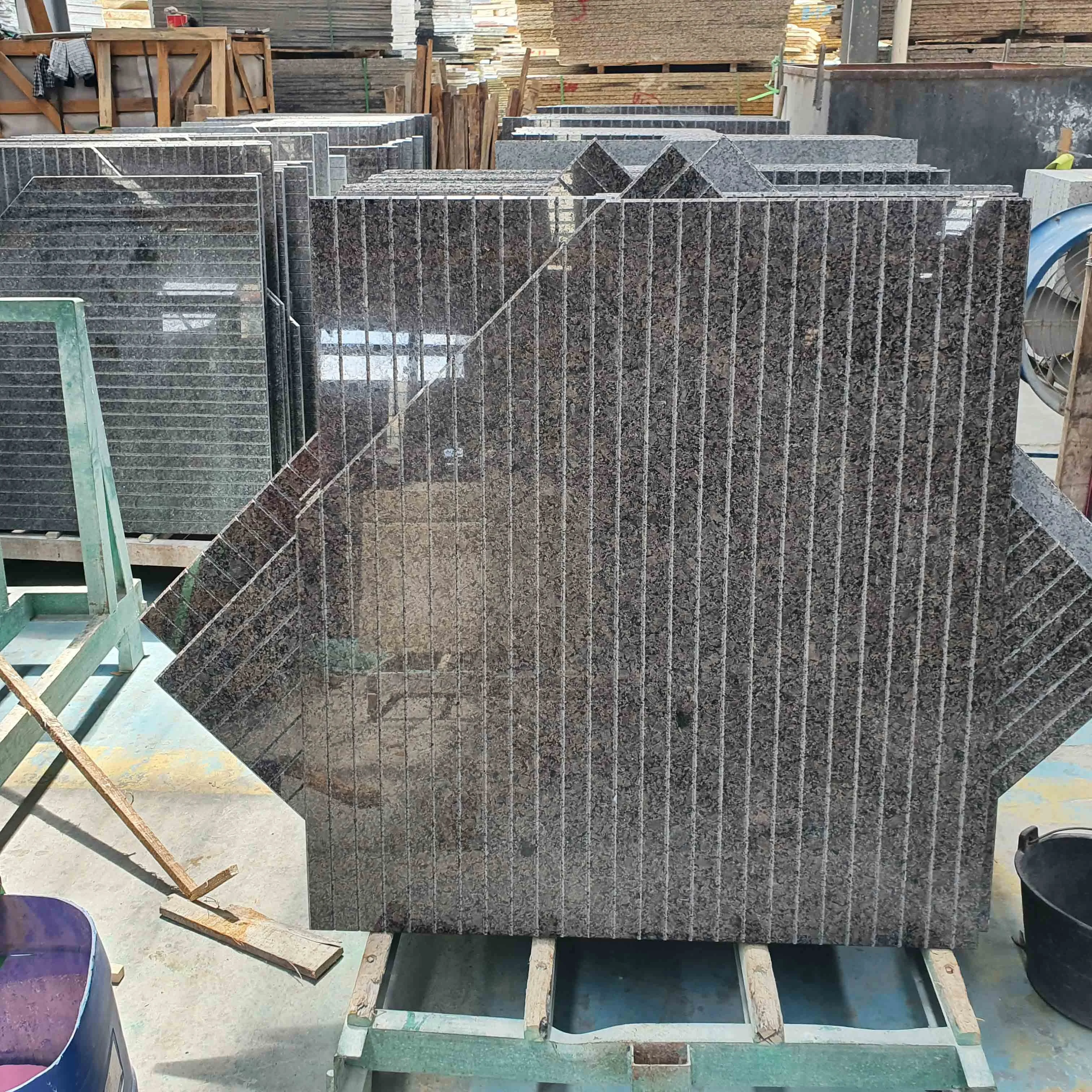 Natural Stone Customized Solid Surface Bathroom Rectangle Granite Shower Base Trays