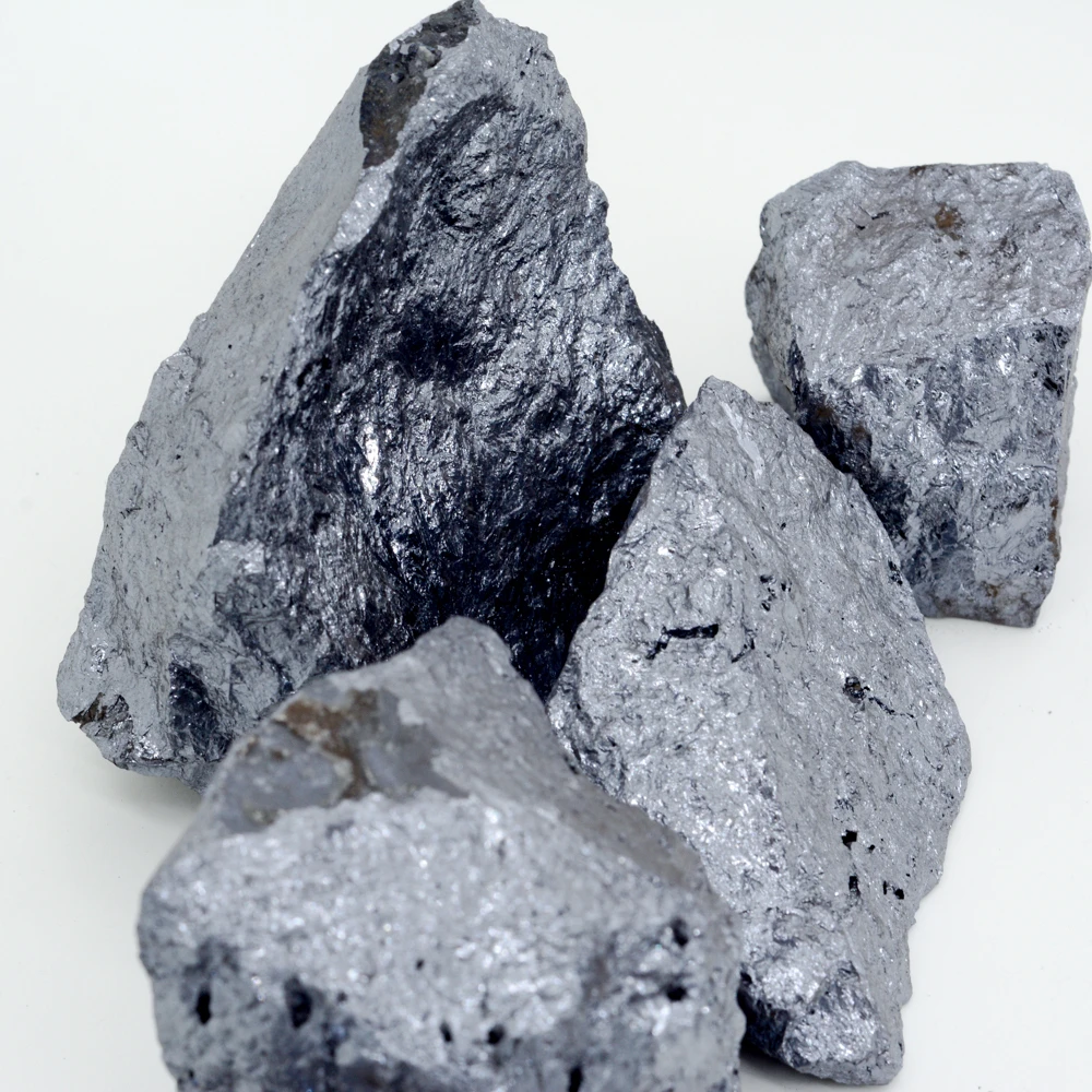 High Pure Silicon Metal 553 441 421 521 3303 1101 2202 Aluminium Ingot Raw Materials Lump 10-50mm Ferro Alloy Supplier