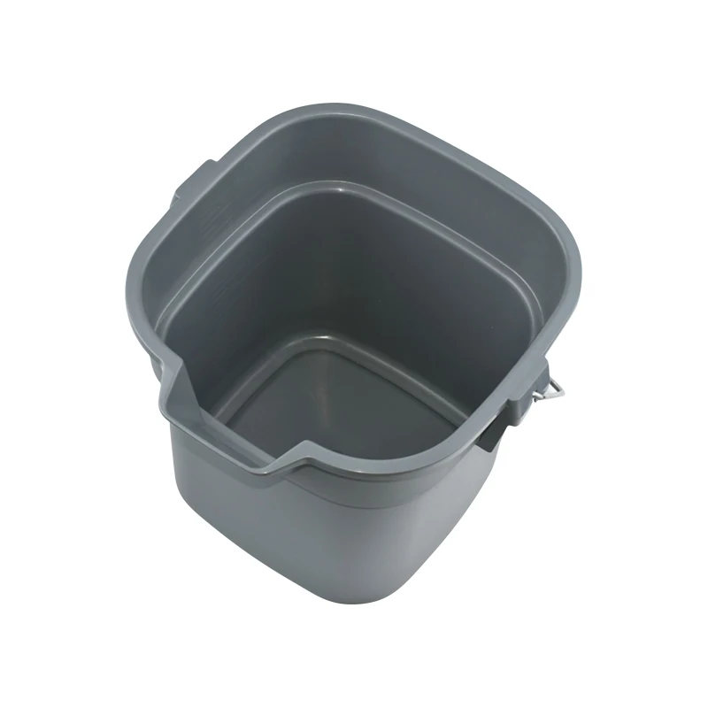10QT/9500ml Bucket Household Plastic Bucket with Custom Logo Square Bucket Detergent Pail