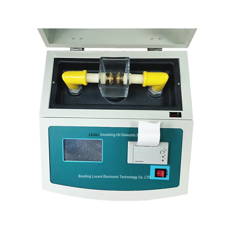 100 kv Transformer oil analysis instrument digital dielectric strength tester Oil BDV Tester