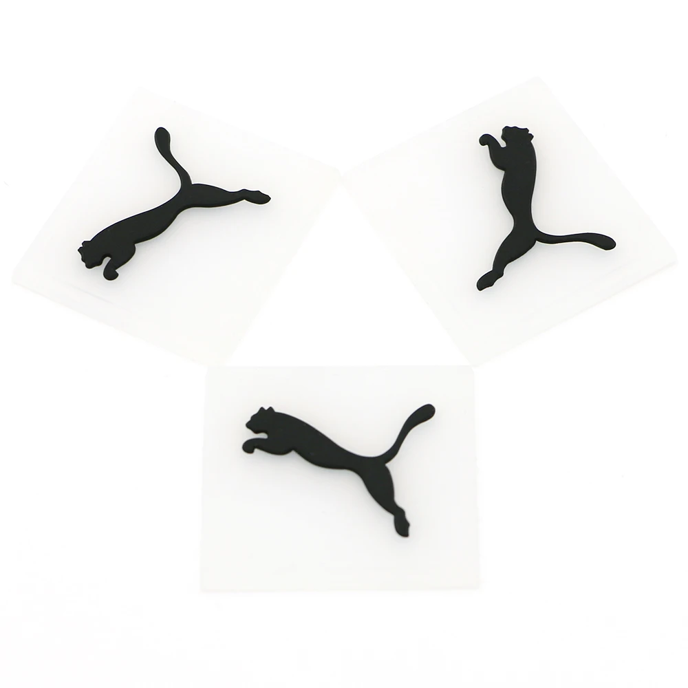 Custom Brand Silicone Heat Transfer Printing Iron-On Patch Print 3D Rubber Logo Printing Brand Label for Clothing