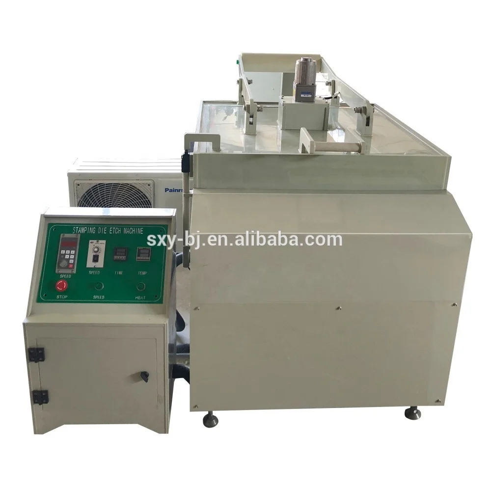 Zinc Plate Etching Machine for making hot stamping dies