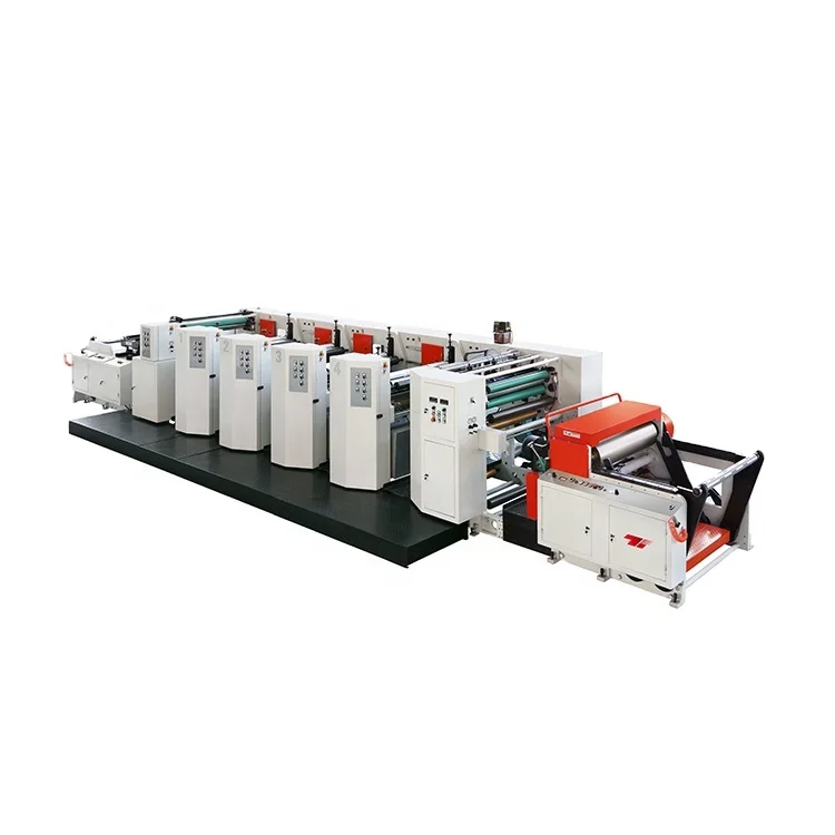 152m/min 4 Color Flexographic Printing Machine