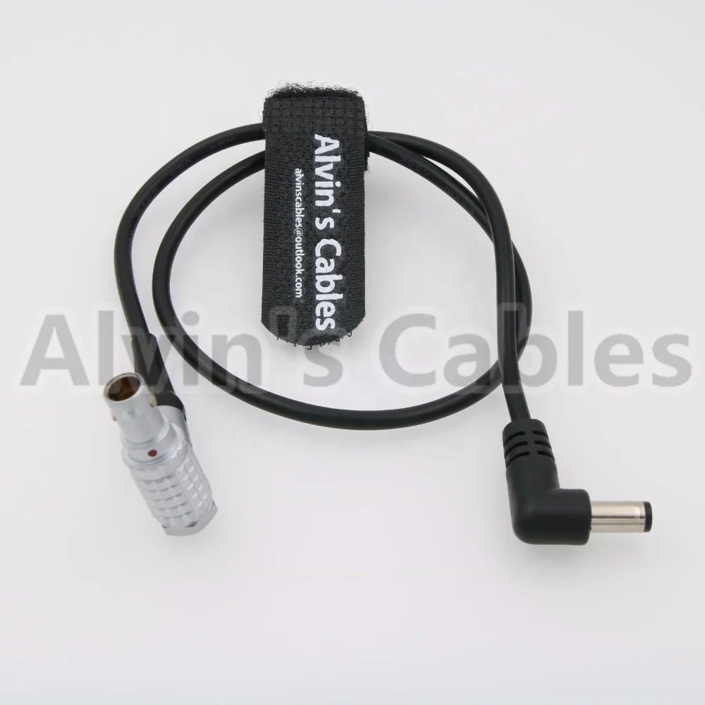 
2 Pin to Angle DC Cable for Teradek Bolt Transmitter Tilta Battery Plate 