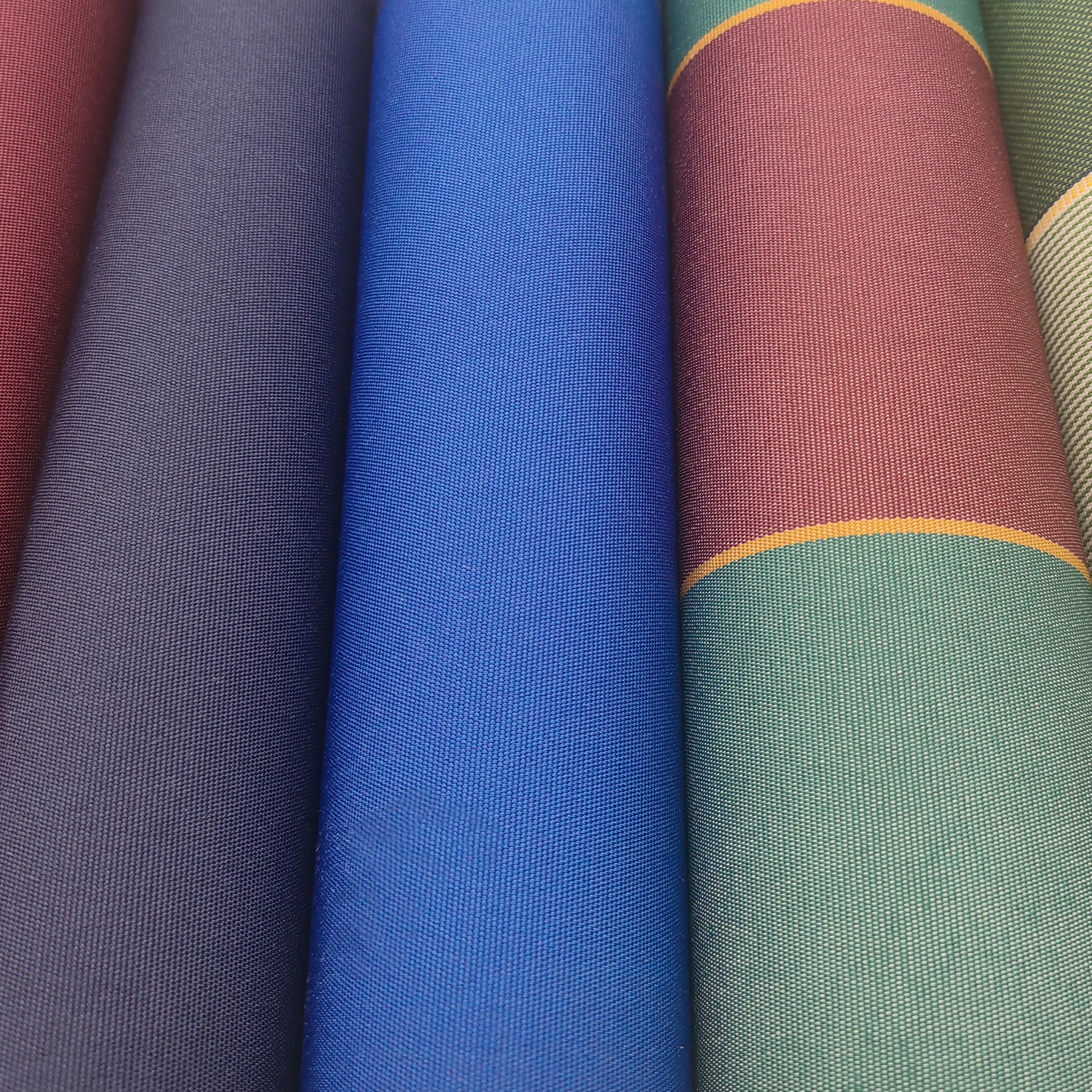 PU coated yarn dyed 100% polyester awning fabric waterproof anti-uv sustainable outdoor fabric